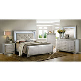 Bellanova Bed Model Cm7979Sv-E.King Bed By Furniture Of America